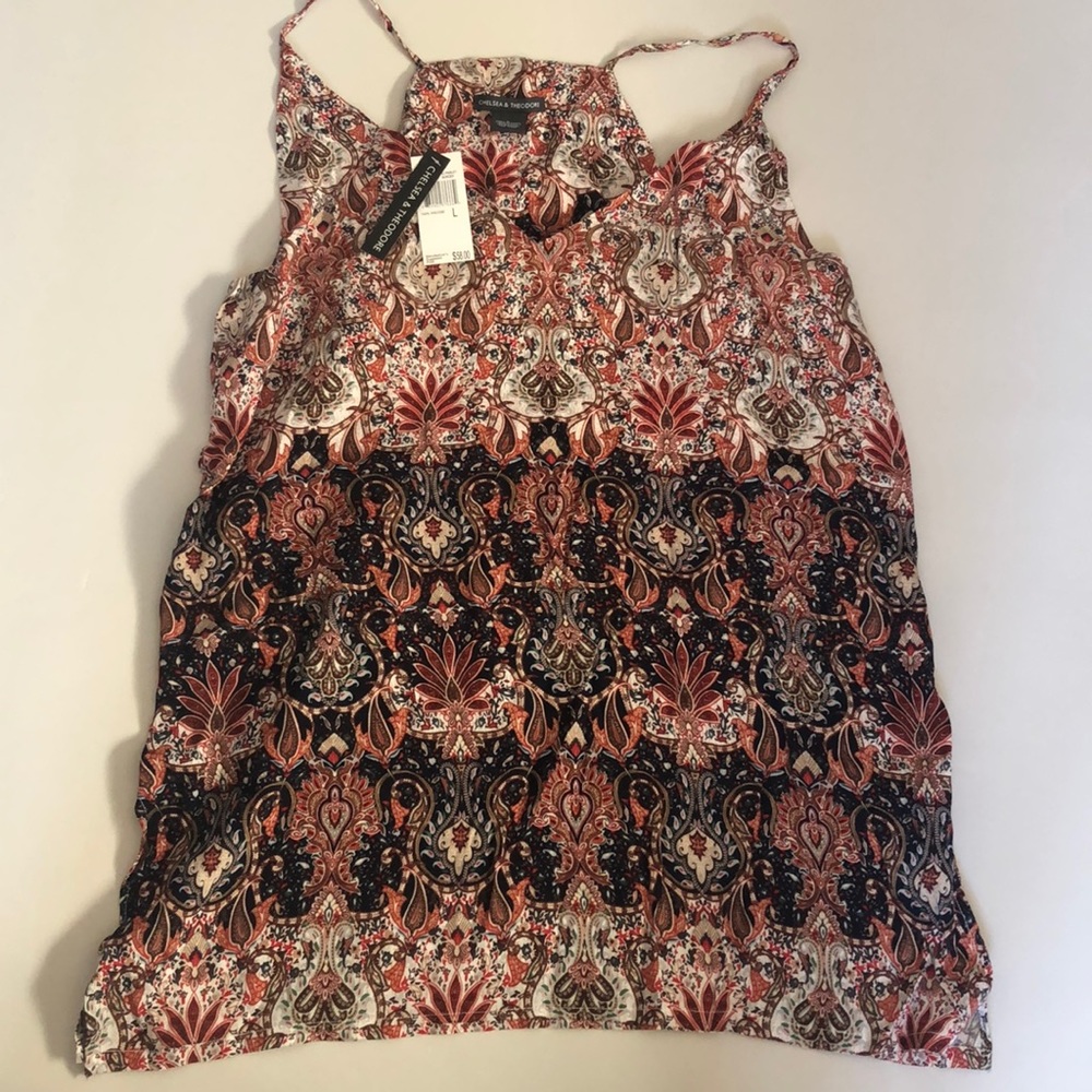 NWT Tank top blouse